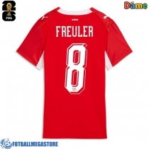 Fotballdrakt Dame Sveits Remo Freuler #8 Hjemmedrakt VM 2026 Kortermet